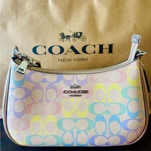 Coach Pastel Signature Shoulder Bag